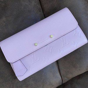 ✖️SOLD✖️ Empreinte Pink Leather Wallet